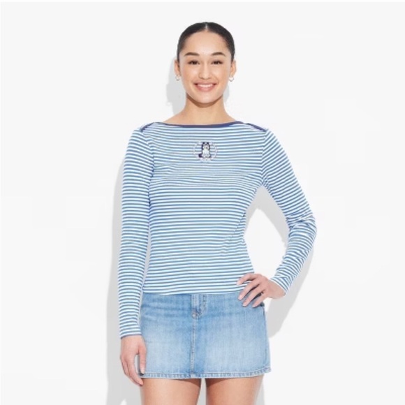 Target Tops - NWOT Women's Strawberry Shortcake Long Sleeve Graphic T-Shirt